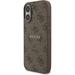 Guess PU Leather 4G Colored Ring MagSafe kryt iPhone 17 hnedý 57983128230