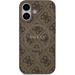 Guess PU Leather 4G Colored Ring MagSafe kryt iPhone 17 hnedý 57983128230