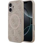 Guess PU Leather 4G Colored Ring MagSafe kryt iPhone 17 ružový 57983129194