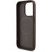 Guess PU Leather 4G Colored Ring Strap MagSafe kryt iPhone 15 Pro hnedý 57983125435