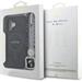 Guess PU Leather 4G Colored Ring Strap MagSafe kryt iPhone 16 čierny 57983125430