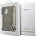 Guess PU Leather 4G Colored Ring Strap MagSafe kryt iPhone 16 Pro hnedý 57983125438