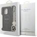 Guess PU Leather 4G Colored Ring Strap MagSafe kryt iPhone 16 Pro Max čierny 57983125432