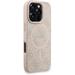 Guess PU Leather 4G Colored Ring Strap MagSafe kryt iPhone 16 Pro Max ružový 57983125447
