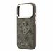 Guess PU Leather 4G Gold Frame MagSafe kryt iPhone 18 Pro čierny 57983131136