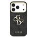 Guess PU Leather 4G Gold Frame MagSafe kryt iPhone 18 Pro čierny 57983131201