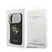 Guess PU Leather 4G Gold Frame MagSafe kryt iPhone 18 Pro čierny 57983131201