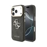 Guess PU Leather 4G Gold Frame MagSafe kryt iPhone 18 Pro čierny 57983131201