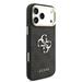 Guess PU Leather 4G Gold Frame MagSafe kryt iPhone 18 Pro čierny 57983131202