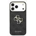 Guess PU Leather 4G Gold Frame MagSafe kryt iPhone 18 Pro čierny 57983131202