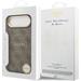 Guess PU Leather 4G Gold Frame MagSafe kryt iPhone Air hnedý 57983127086