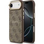 Guess PU Leather 4G Gold Frame MagSafe kryt iPhone Air hnedý 57983127086