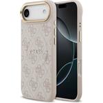 Guess PU Leather 4G Gold Frame MagSafe kryt iPhone Air ružový 57983127087