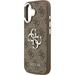 Guess PU Leather 4G Metal Logo Frame kryt iPhone 17 hnedý 57983129790