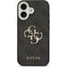 Guess PU Leather 4G Metal Logo Gold Frame kryt iPhone 17 čierny 57983127118