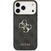 Guess PU Leather 4G Metal Logo Gold Frame kryt iPhone 17 Pro Max čierny 57983127127