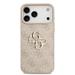 Guess PU Leather 4G Metal Logo Gold Frame kryt iPhone 17 Pro ružový 57983127125