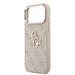 Guess PU Leather 4G Metal Logo Gold Frame kryt iPhone 17 Pro ružový 57983127125