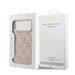 Guess PU Leather 4G Metal Logo Gold Frame kryt iPhone 17 Pro ružový 57983127125