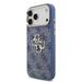Guess PU Leather 4G Metal Logo Gold Frame kryt iPhone 18 Pro Max modrý 57983131204