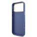 Guess PU Leather 4G Metal Logo Gold Frame kryt iPhone 18 Pro Max modrý 57983131204