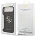 Guess PU Leather 4G Metal Logo Gold Frame kryt iPhone Air čierny 57983127121
