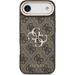 Guess PU Leather 4G Metal Logo Gold Frame kryt iPhone Air hnedý 57983127123