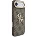 Guess PU Leather 4G Metal Logo Gold Frame kryt iPhone Air hnedý 57983127123