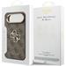 Guess PU Leather 4G Metal Logo Gold Frame kryt iPhone Air hnedý 57983127123