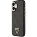 Guess PU Leather 4G Strass Triangle Logo Gold Frame MagSafe kryt iPhone 17 čierny 57983127106