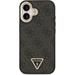 Guess PU Leather 4G Strass Triangle Logo Gold Frame MagSafe kryt iPhone 17 čierny 57983127106