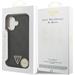 Guess PU Leather 4G Strass Triangle Logo Gold Frame MagSafe kryt iPhone 17 čierny 57983127106
