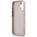 Guess PU Leather 4G Strass Triangle Logo Gold Frame MagSafe kryt iPhone 17 ružový 57983127108
