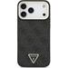 Guess PU Leather 4G Strass Triangle Logo Gold Frame MagSafe kryt iPhone Pro 17 čierny 57983127112