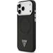 Guess PU Leather Triangle Logo MagSafe kryt iPhone 17 Pro čierny 57983127062