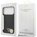 Guess PU Leather Triangle Logo MagSafe kryt iPhone 17 Pro čierny 57983127062