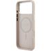 Guess PU Leather Triangle Logo MagSafe kryt iPhone 17 Pro Max ružový 57983127065