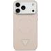 Guess PU Leather Triangle Logo MagSafe kryt iPhone 17 Pro ružový 57983127063