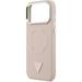Guess PU Leather Triangle Logo MagSafe kryt iPhone 17 Pro ružový 57983127063