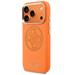 Guess PU Perforated 4G Logo MagSafe kryt iPhone 17 Pro Max oranžový 57983129035