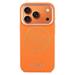 Guess PU Perforated 4G Logo MagSafe kryt iPhone 17 Pro Max oranžový 57983129035