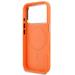 Guess PU Perforated 4G Logo MagSafe kryt iPhone 17 Pro Max oranžový 57983129035