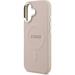 Guess PU Saffiano MagSafe kryt iPhone 17 ružový 57983127067