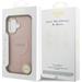 Guess PU Saffiano MagSafe kryt iPhone 17 ružový 57983127067