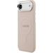 Guess PU Saffiano MagSafe kryt iPhone Air ružový 57983127069