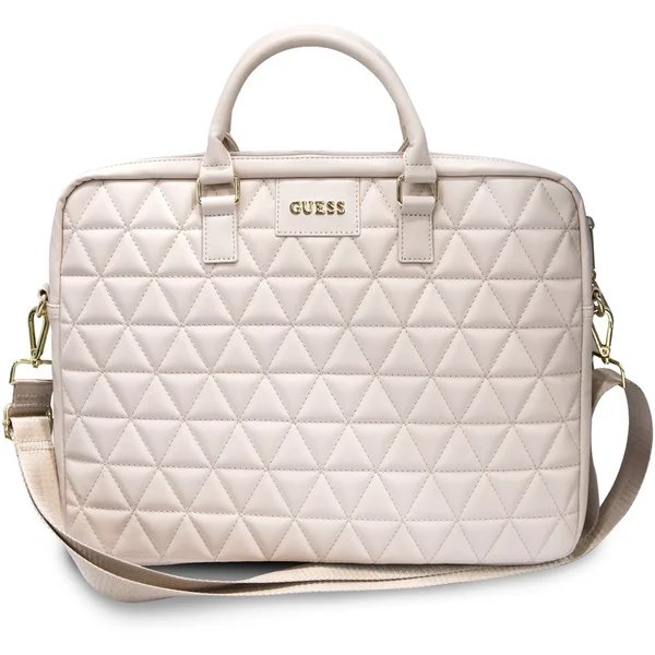 Guess Quilted Taška na MacBook 15" ružová 2449994