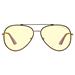 GUNNAR herní brýle MAVERICK / obroučky v barvě BLACK/GOLD / jantarová skla MAV-10901