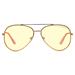 GUNNAR herní brýle MAVERICK / obroučky v barvě ROSE GOLD / jantarová skla MAV-01701