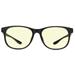 GUNNAR herní brýle RUSH / obroučky v barvě ONYX / jantarová skla AMBER-NATURAL RUS-00101