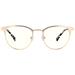 GUNNAR kancelářské brýle APEX / obroučky v barvě GOLD / čirá skla APX-11409